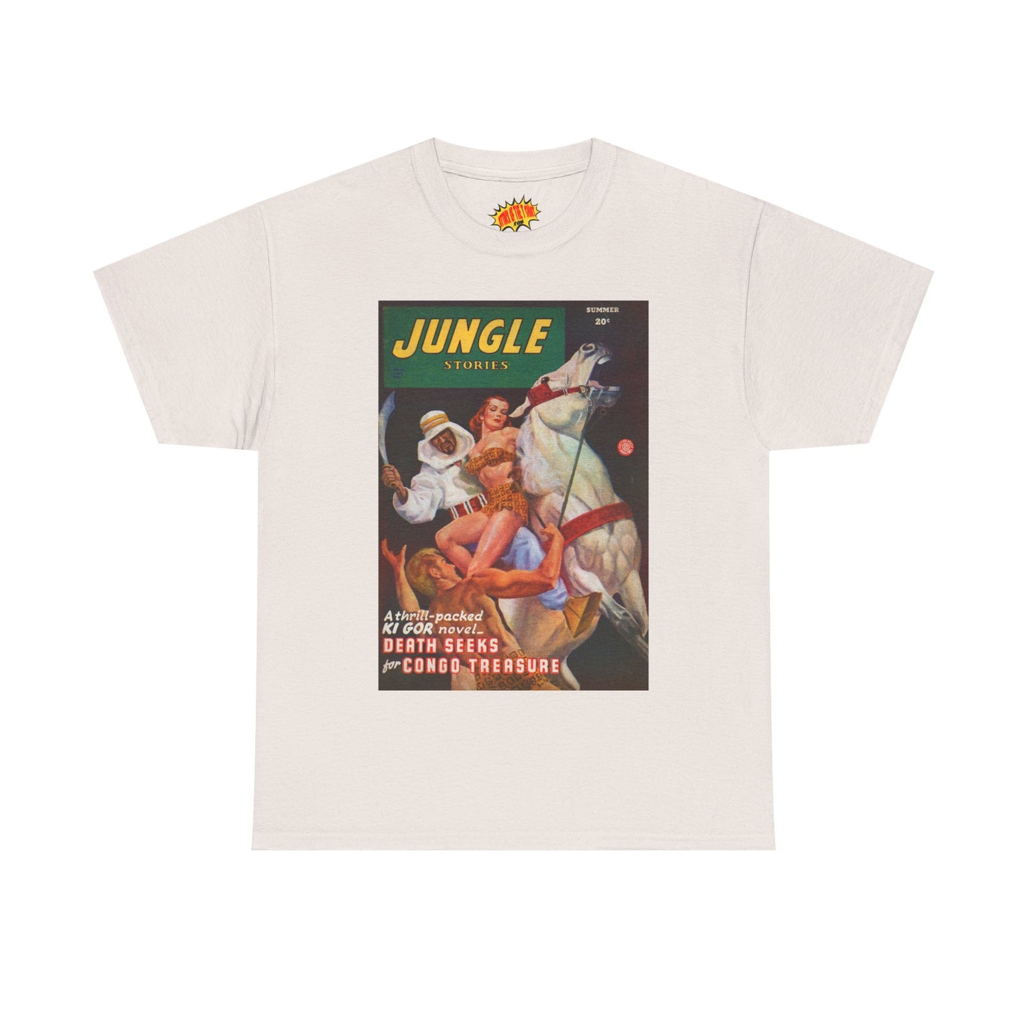 Jungle Stories Summer Comic Tee Shirt *Multiple Colors*