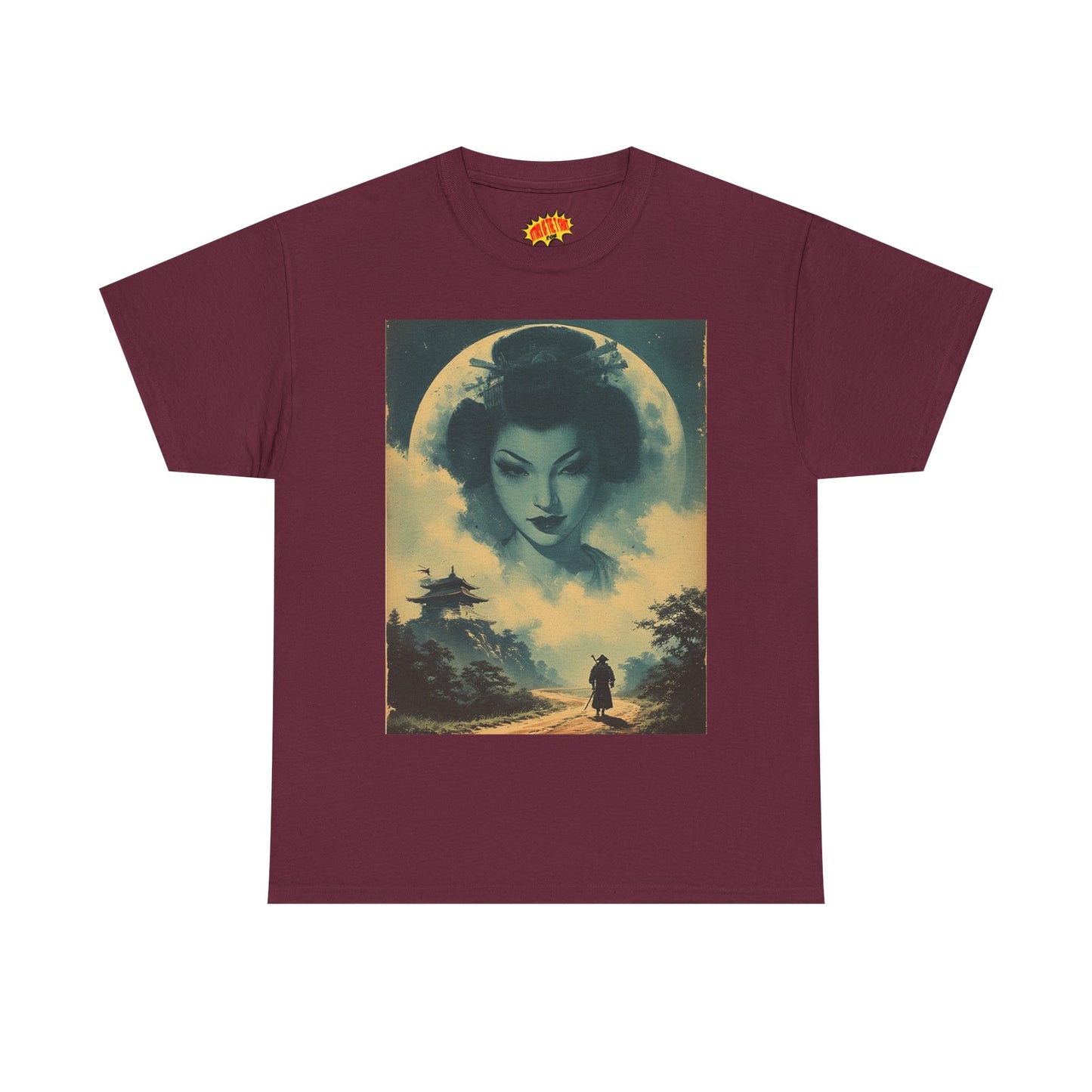 Traveller w/Full Moon Sky Woman T-Shirt *Multiple Colors*