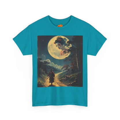 Travelling Samurai w/Full Moon Geisha T-Shirt