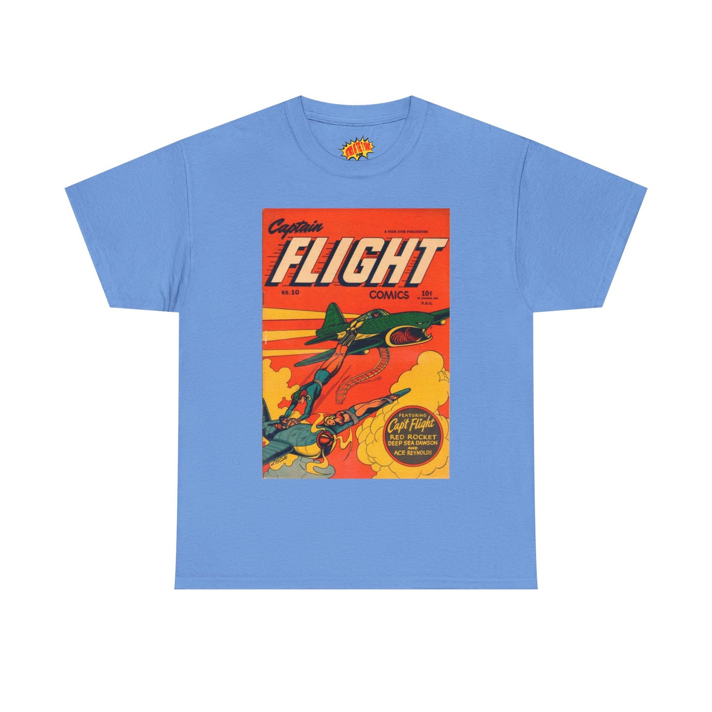 Captain Flight No. 10 Comic Tee Shirt *Multiple Colors*