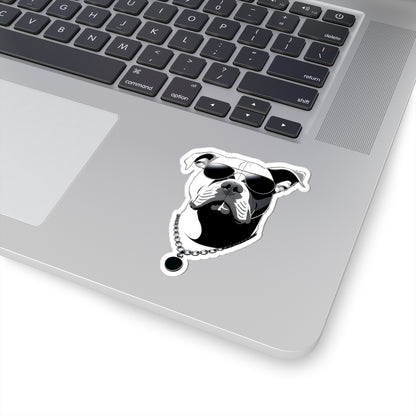 Dog with Sunglasses Stickers