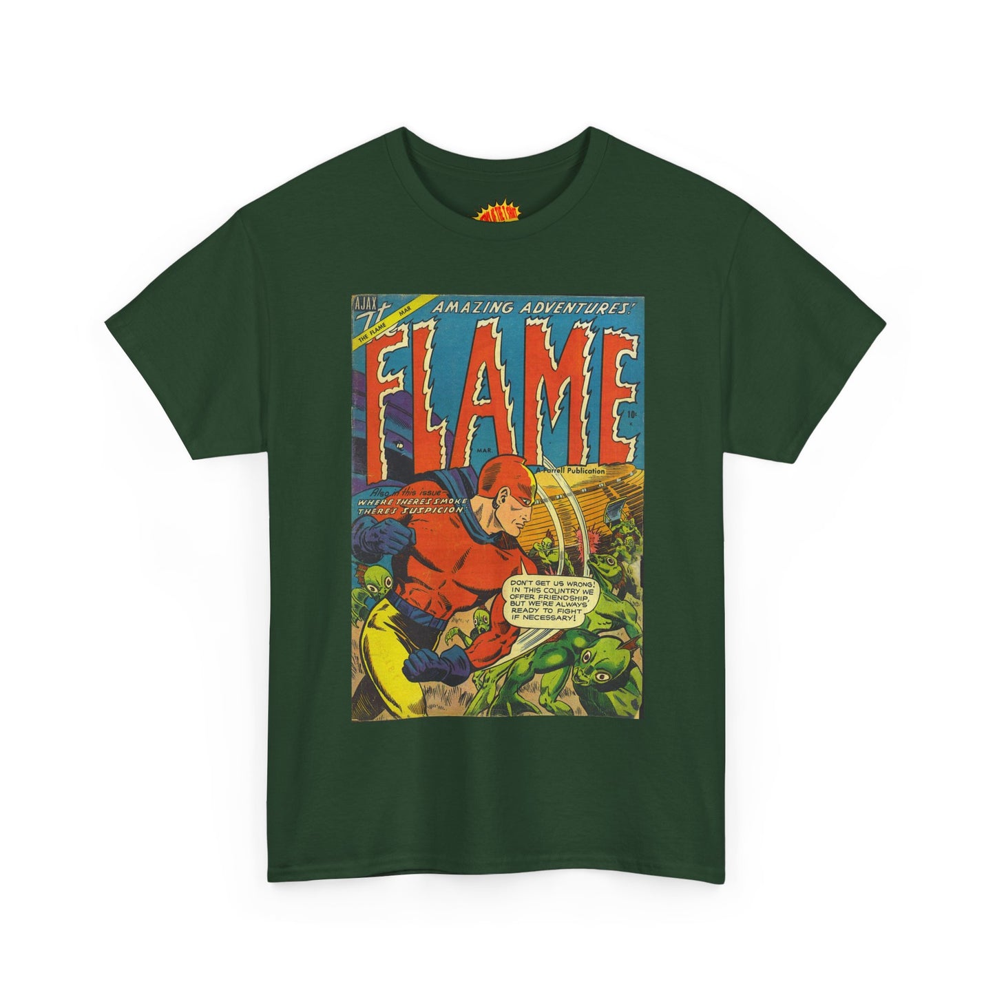 The Flame March Comic Tee Shirt *Multiple Colors*