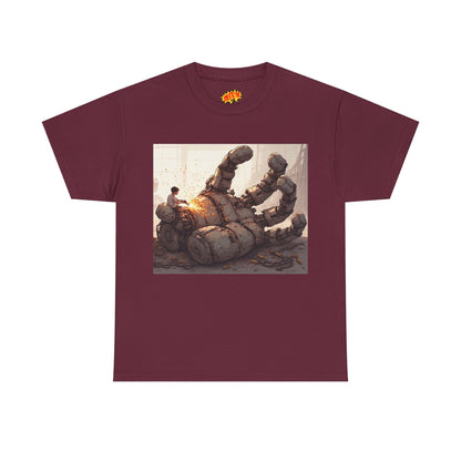 Anime Welder w/Giant Robot Hand T-Shirt