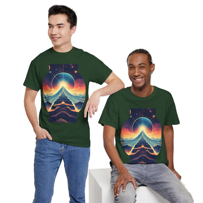 Cosmic Stairway Galaxy Graphic Art Tee Shirt