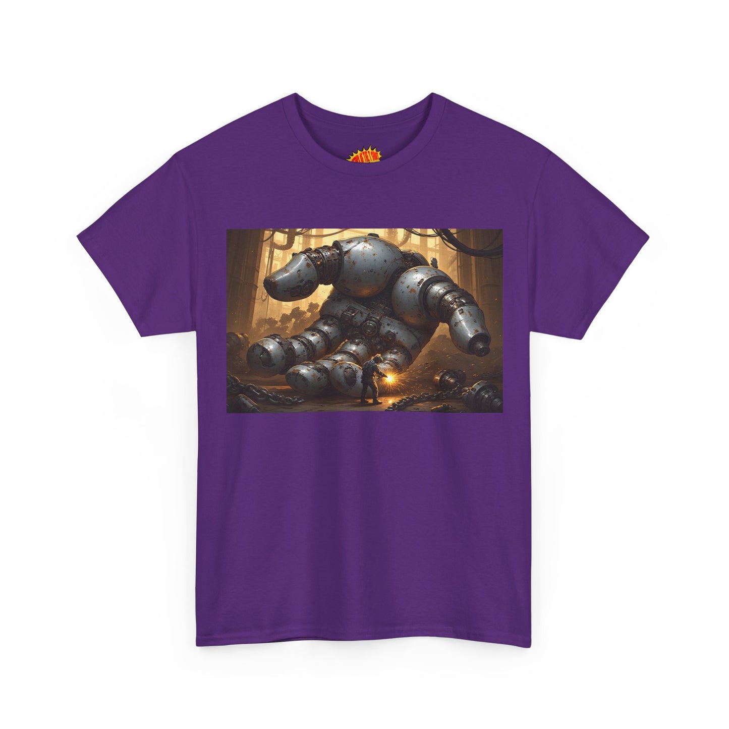 Anime Factory Welder w/Mech Hand T-Shirt *Multiple Colors*