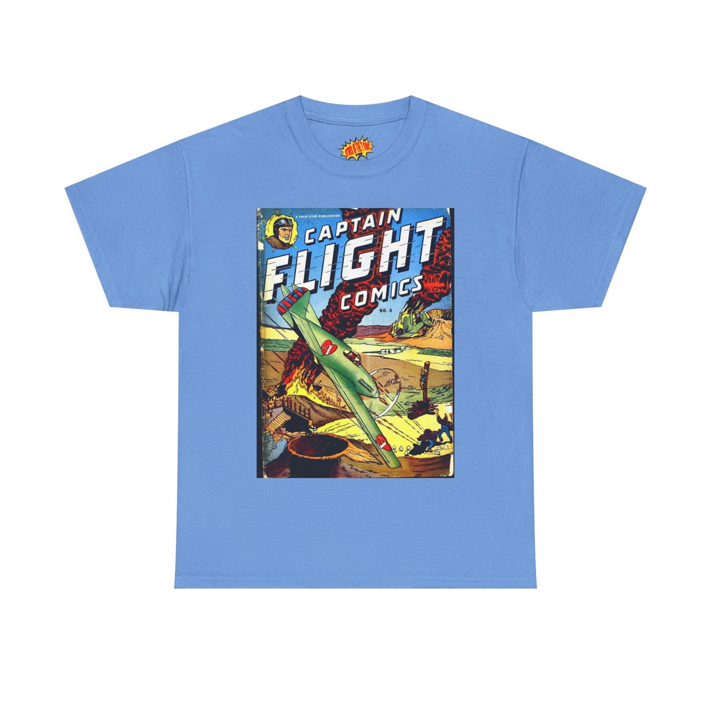 Captain Flight No. 6 Comic Tee Shirt *Multiple Colors*