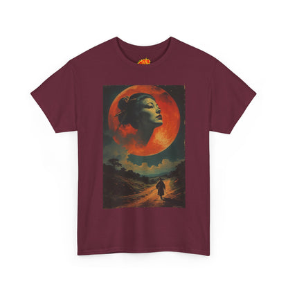 Traveller w/Blood Moon Cloud Woman T-Shirt