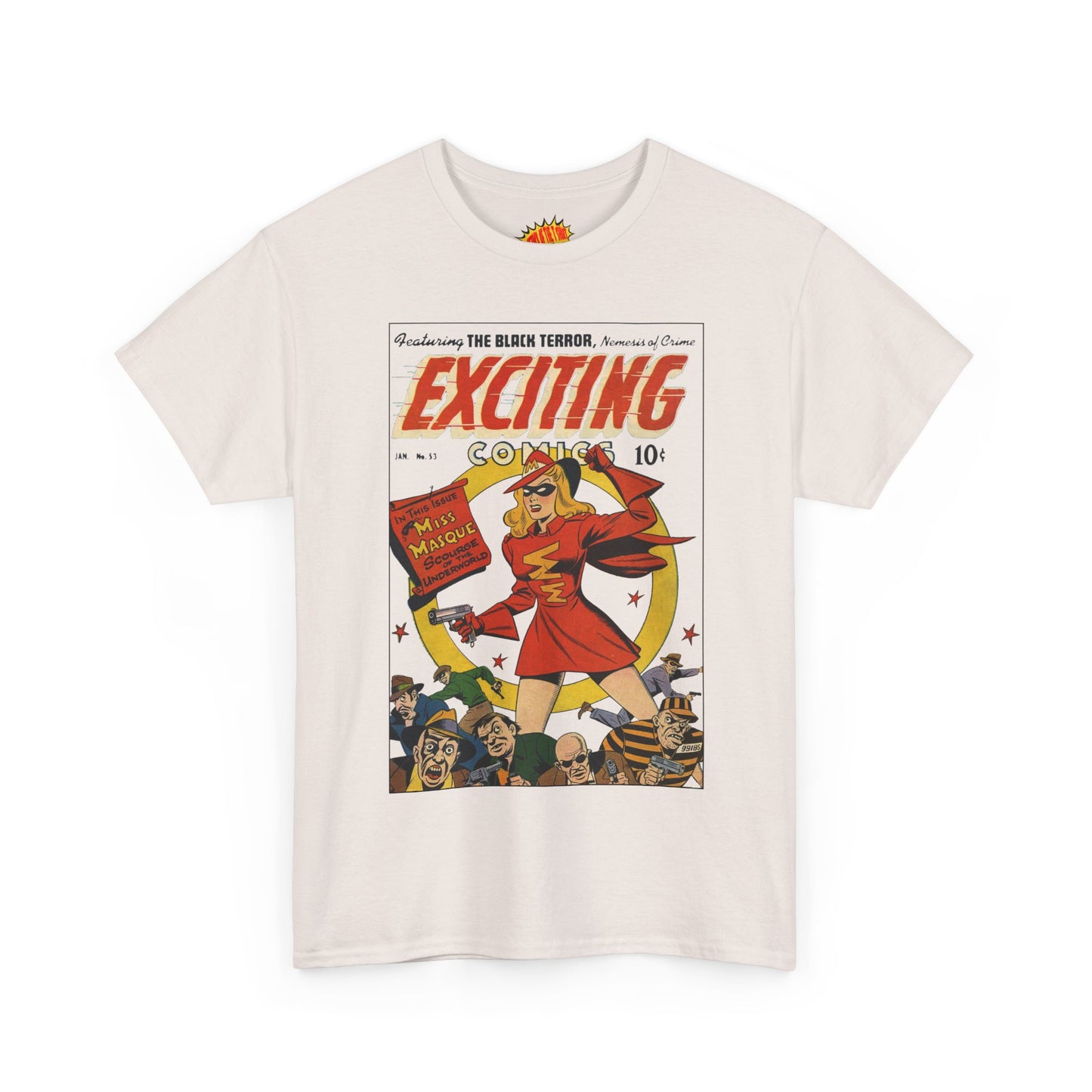 Exciting Comics #53 - Heavy Cotton Tee *Many Sizes and Colors Available*