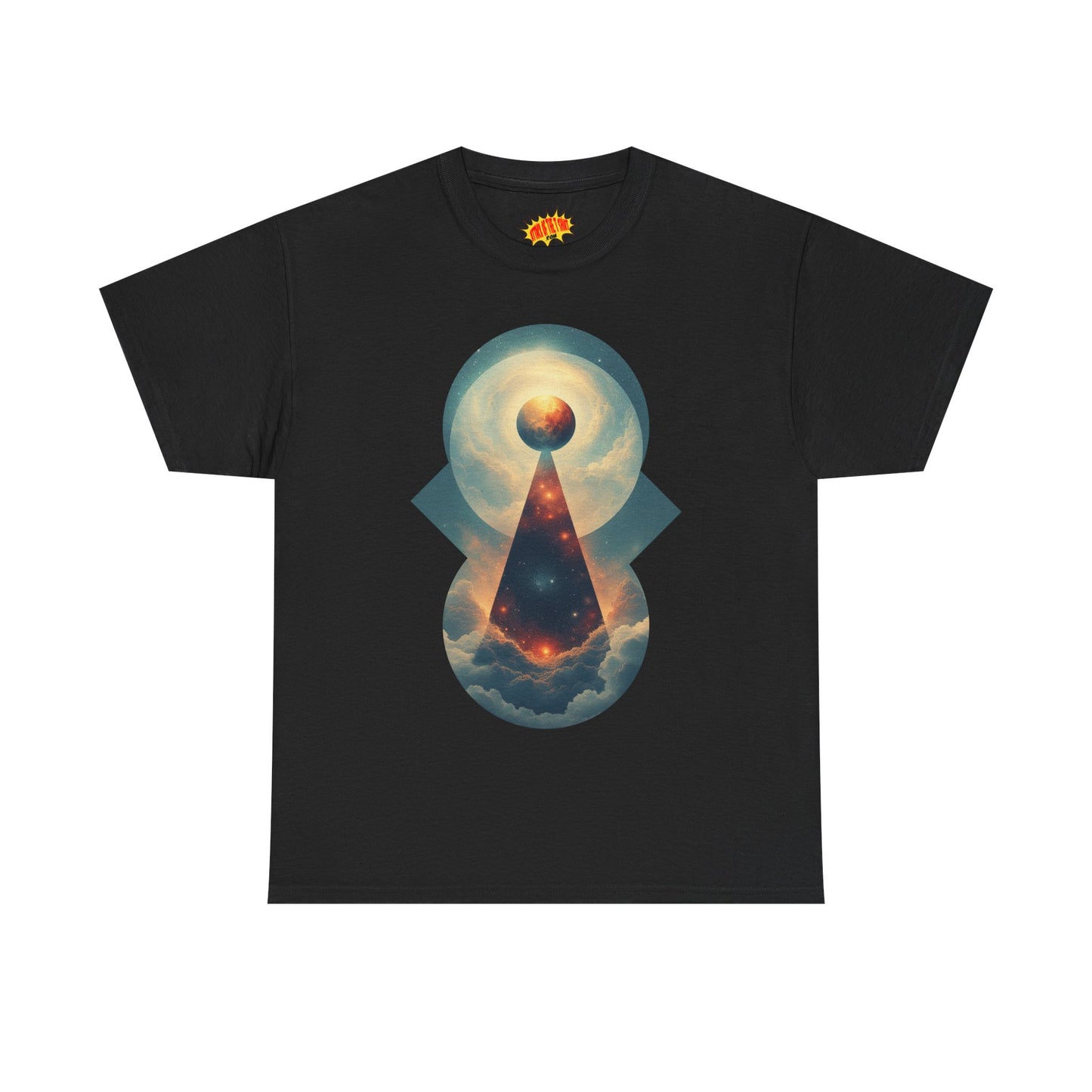 Geometric Galaxy Graphic Space Art Tee Shirt *Multiple Colors*