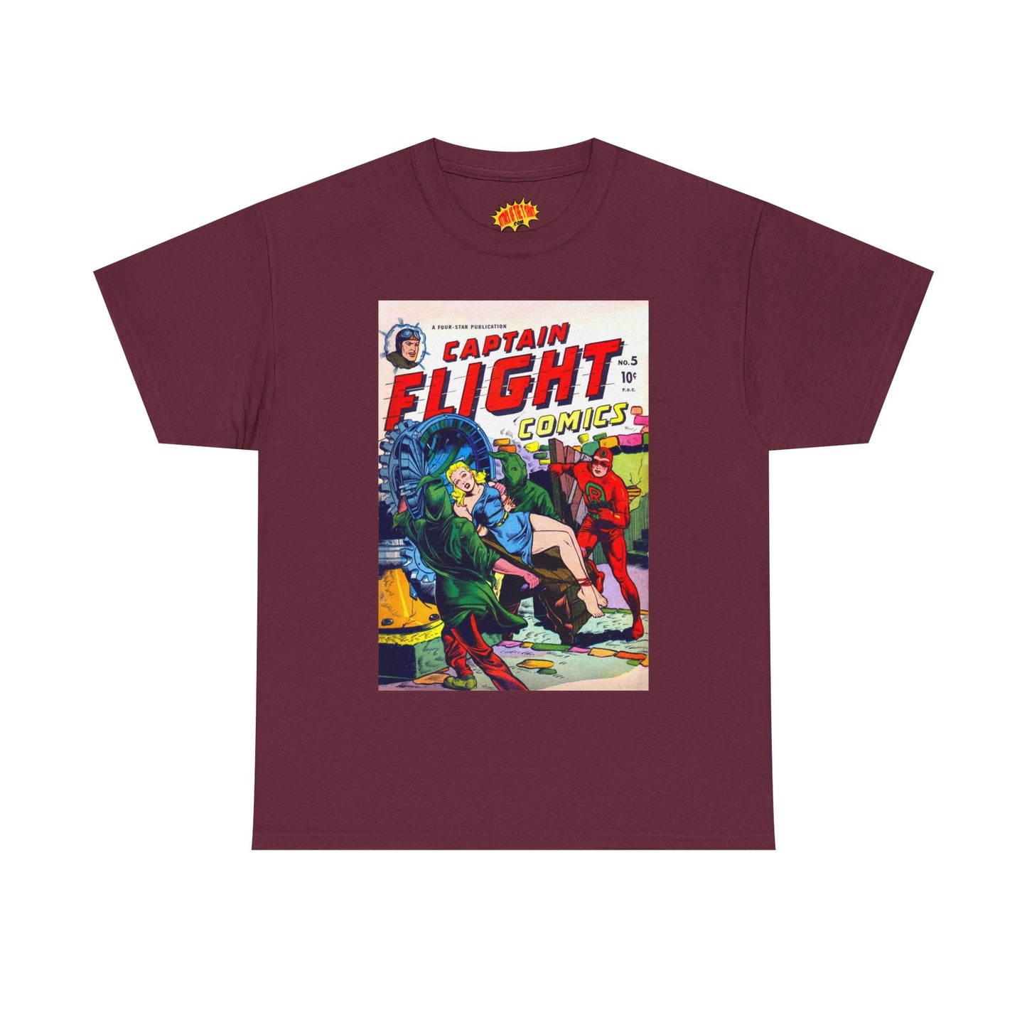 Captain Flight No. 5 Comic Tee Shirt *Multiple Colors*
