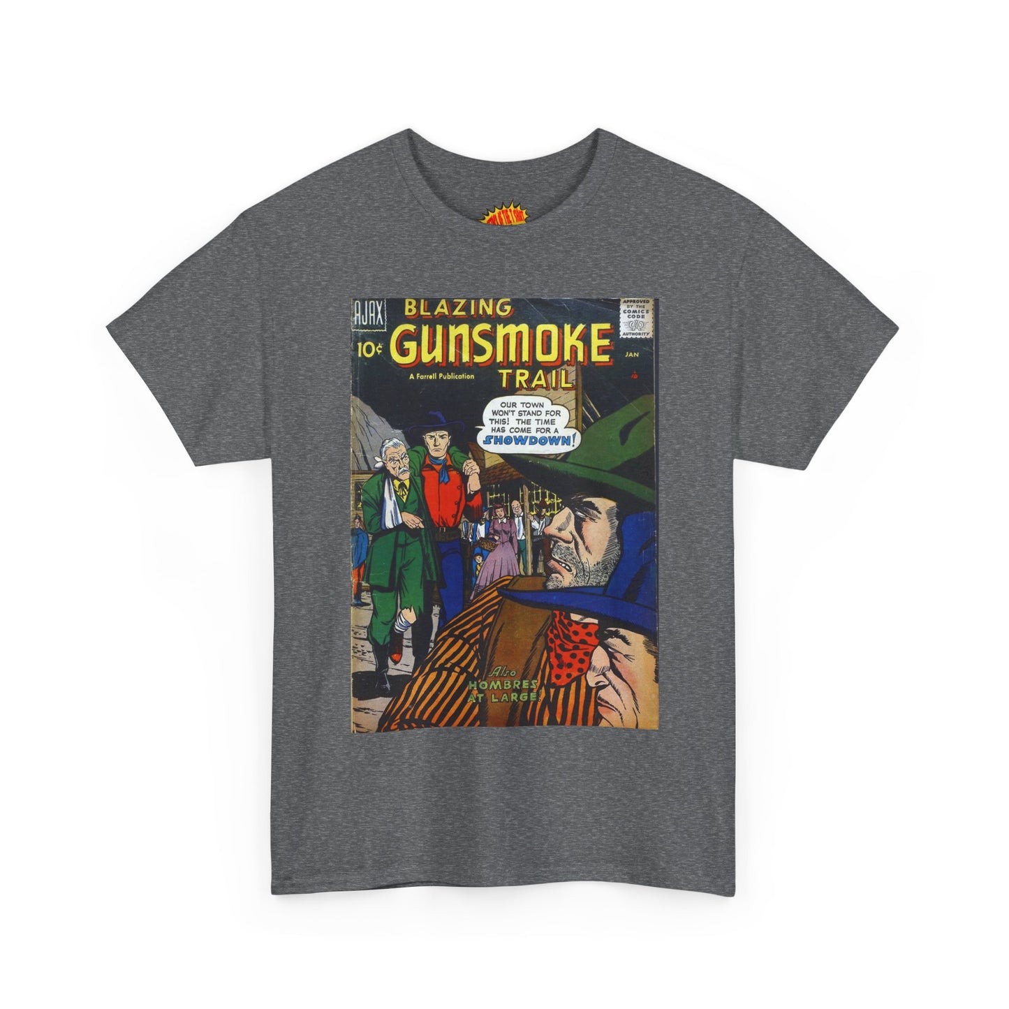 Gunsmoke Trail January Comic Tee Shirt *Multiple Colors*