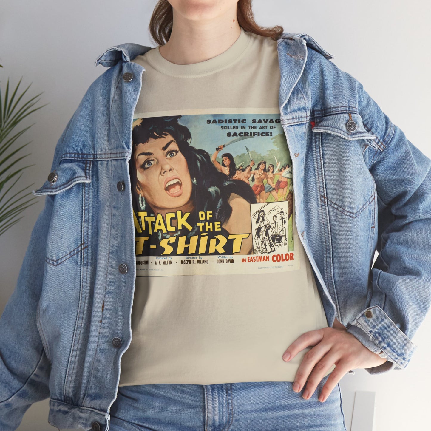 Attack of the T-Shirt Movie Poster T-Shirt