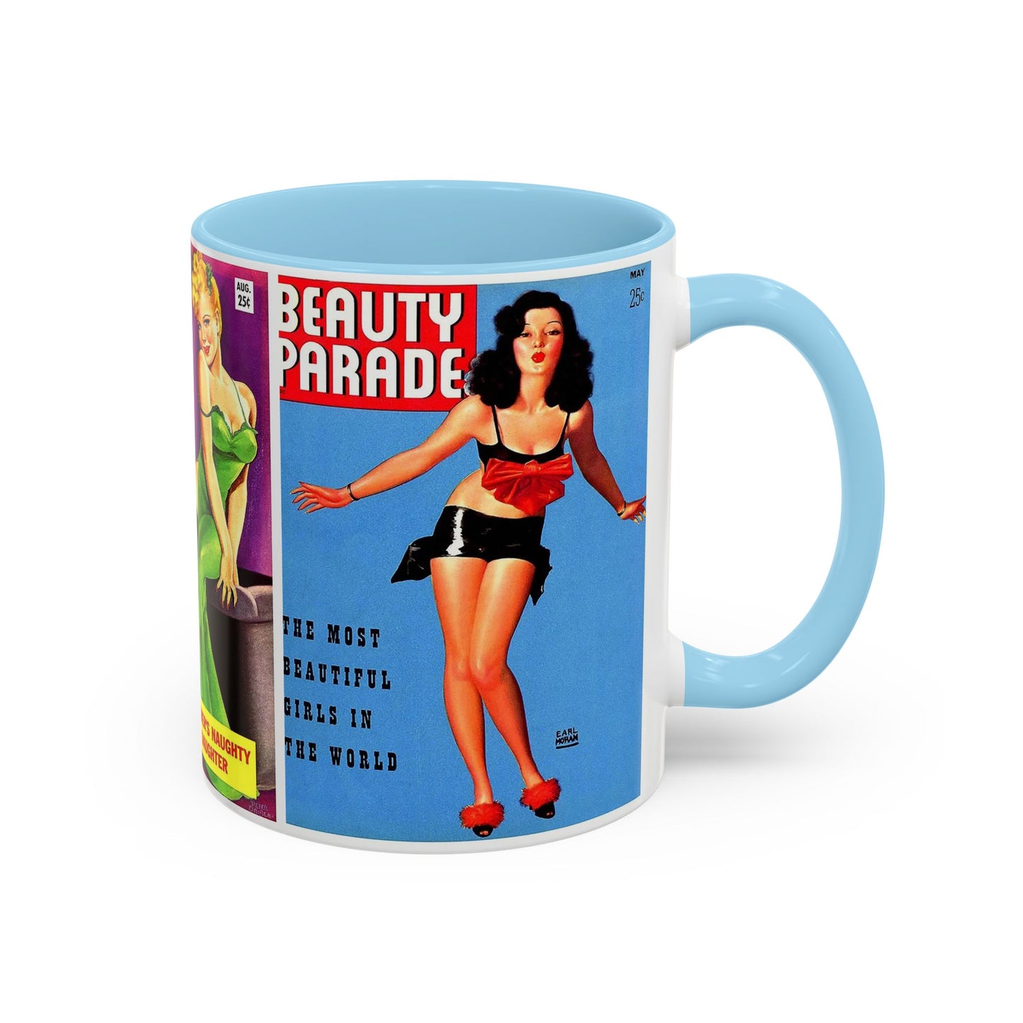 Beauty Parade Pin-Up Coffee Mug - 11oz, Multiple Colors Available
