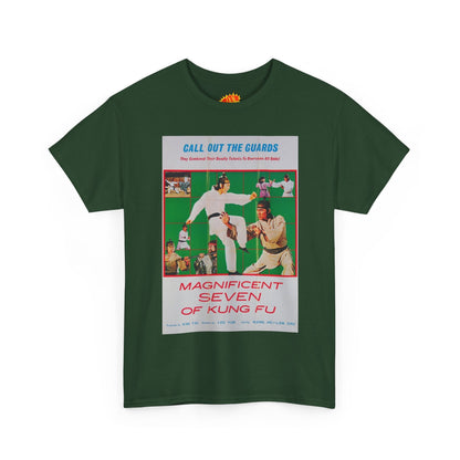 Magnificent Seven of Kung-Fu Movie Poster T-Shirt