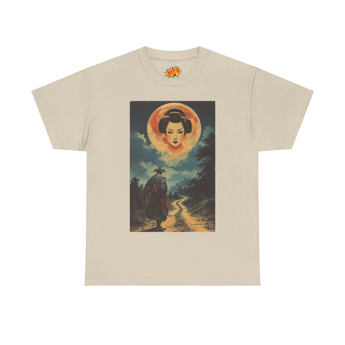 Samurai w/Blood Moon Woman T-Shirt *Multiple Colors*