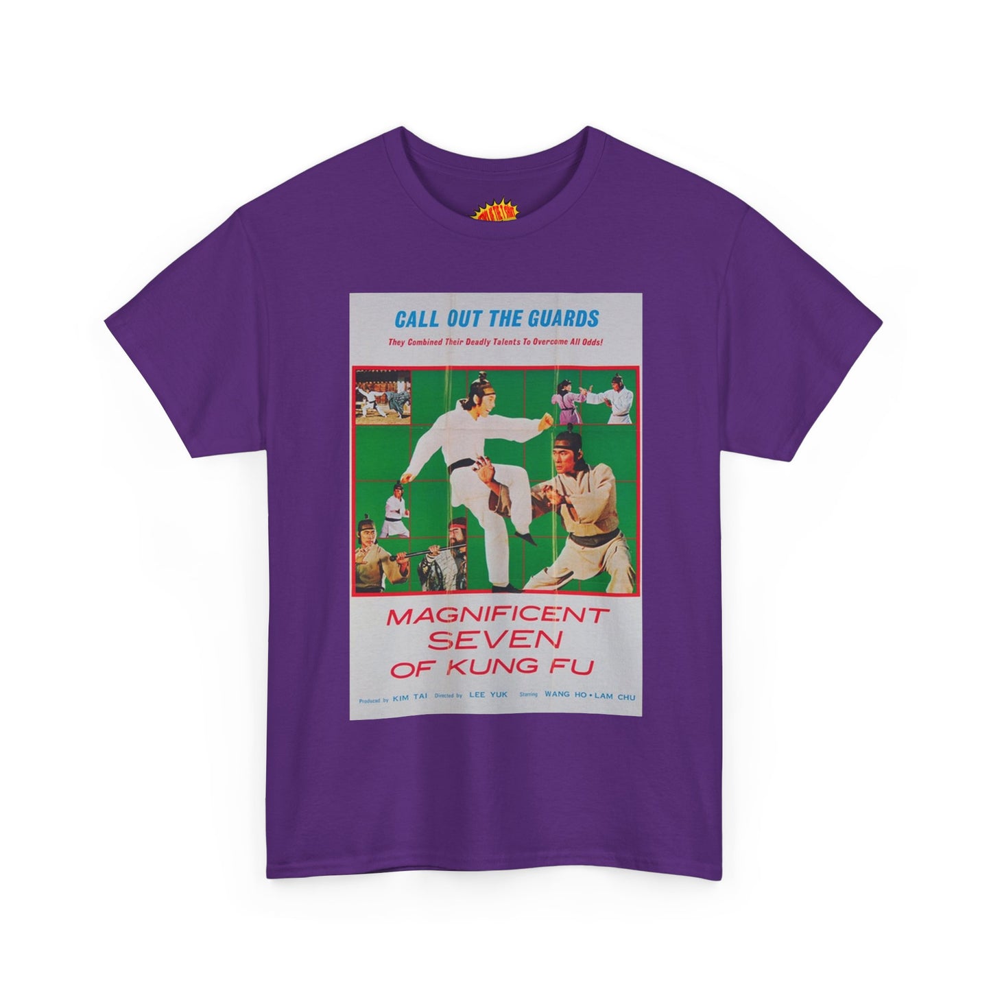 Magnificent Seven of Kung-Fu Movie Poster T-Shirt *Multiple Colors*