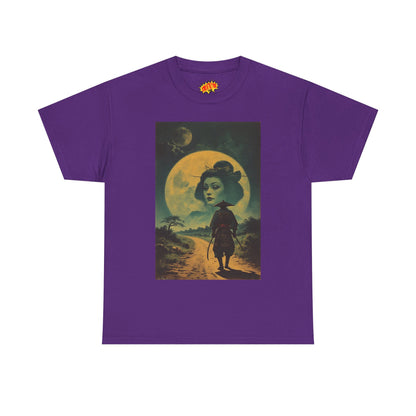 Samurai w/Double Moon Woman T-Shirt