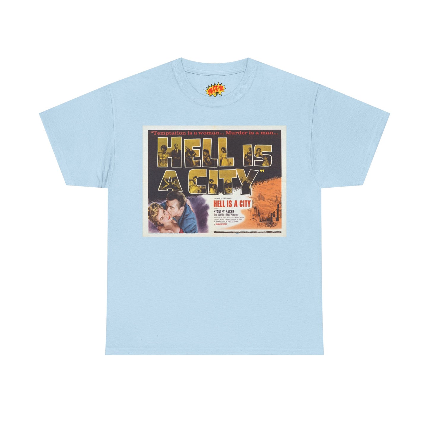 Hell is a City Movie Poster T-Shirt *Multiple Colors*
