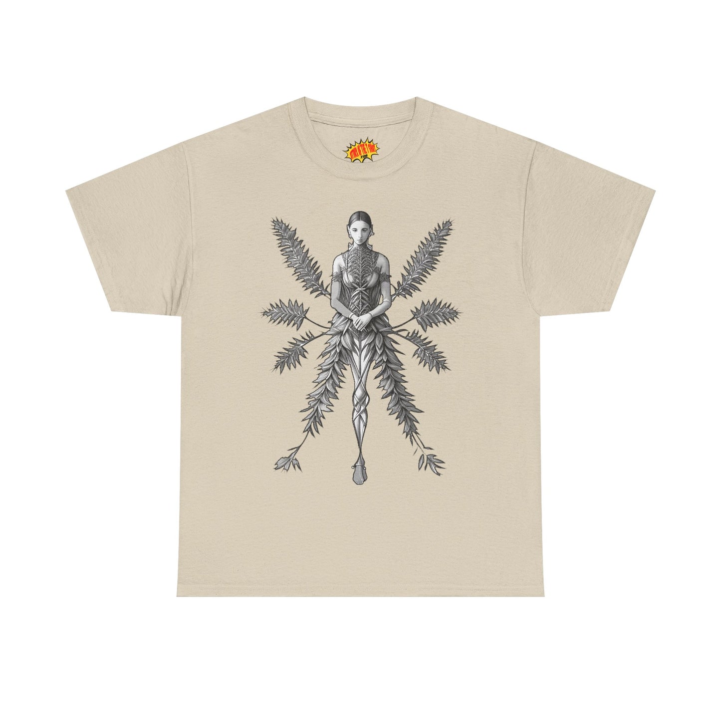 Plant Woman Abstract Tee Shirt *Multiple Colors*
