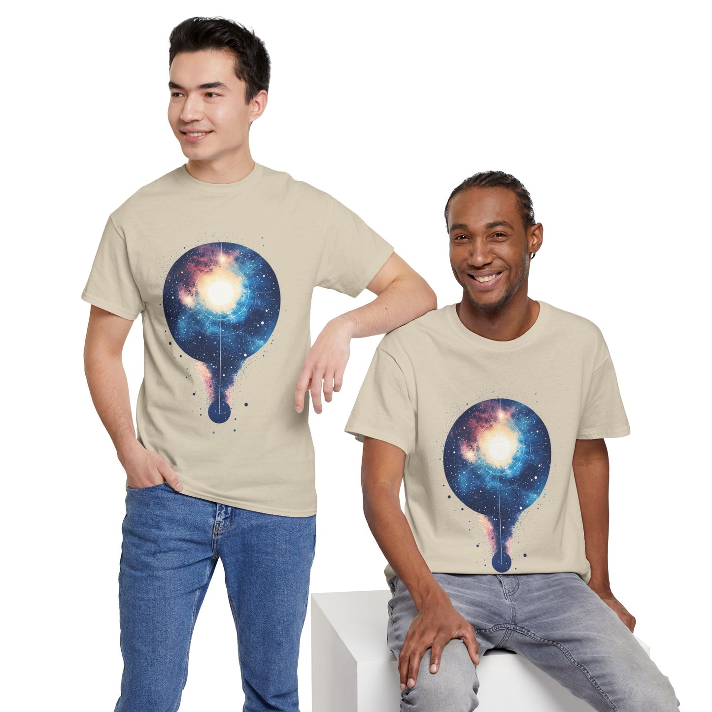 Star Galaxy Nebula Art Graphic Tee Shirt *Multiple Colors*