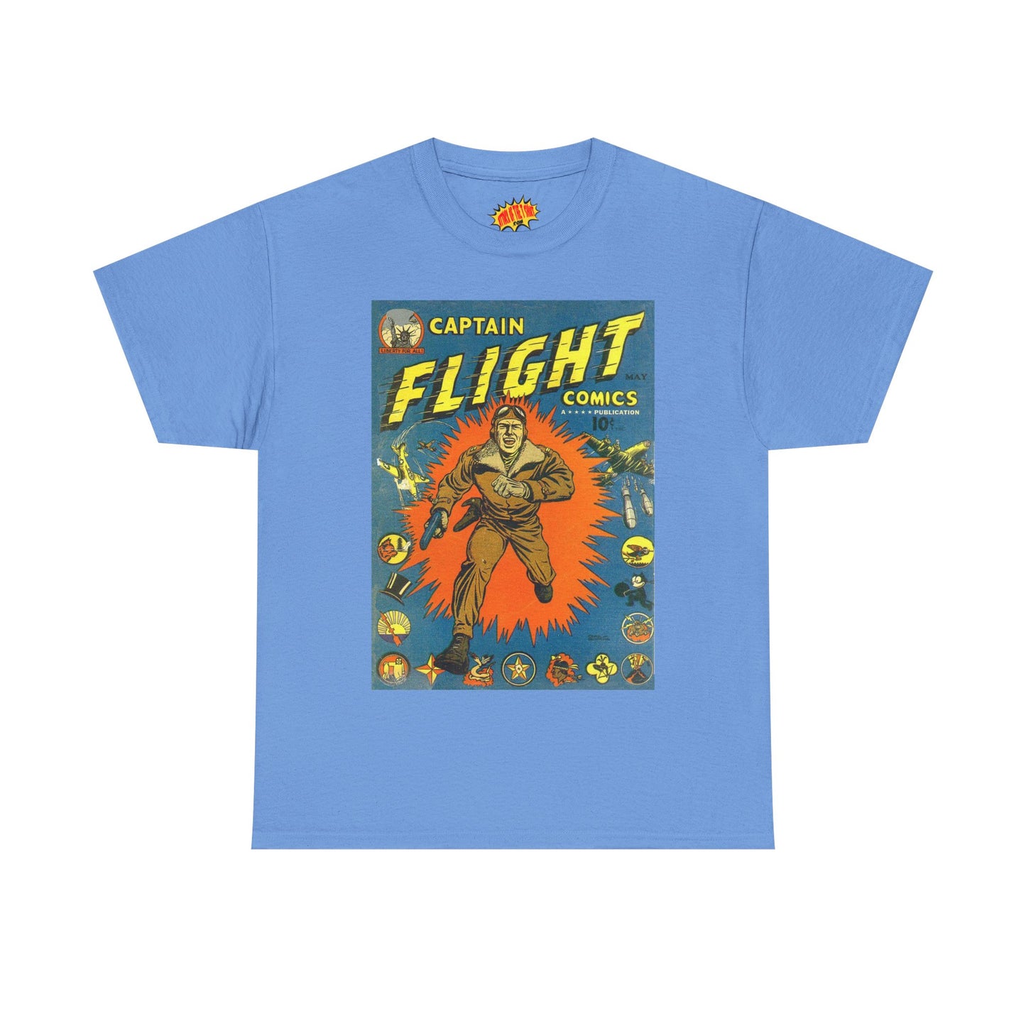 Captain Flight May Comic Tee Shirt *Multiple Colors*