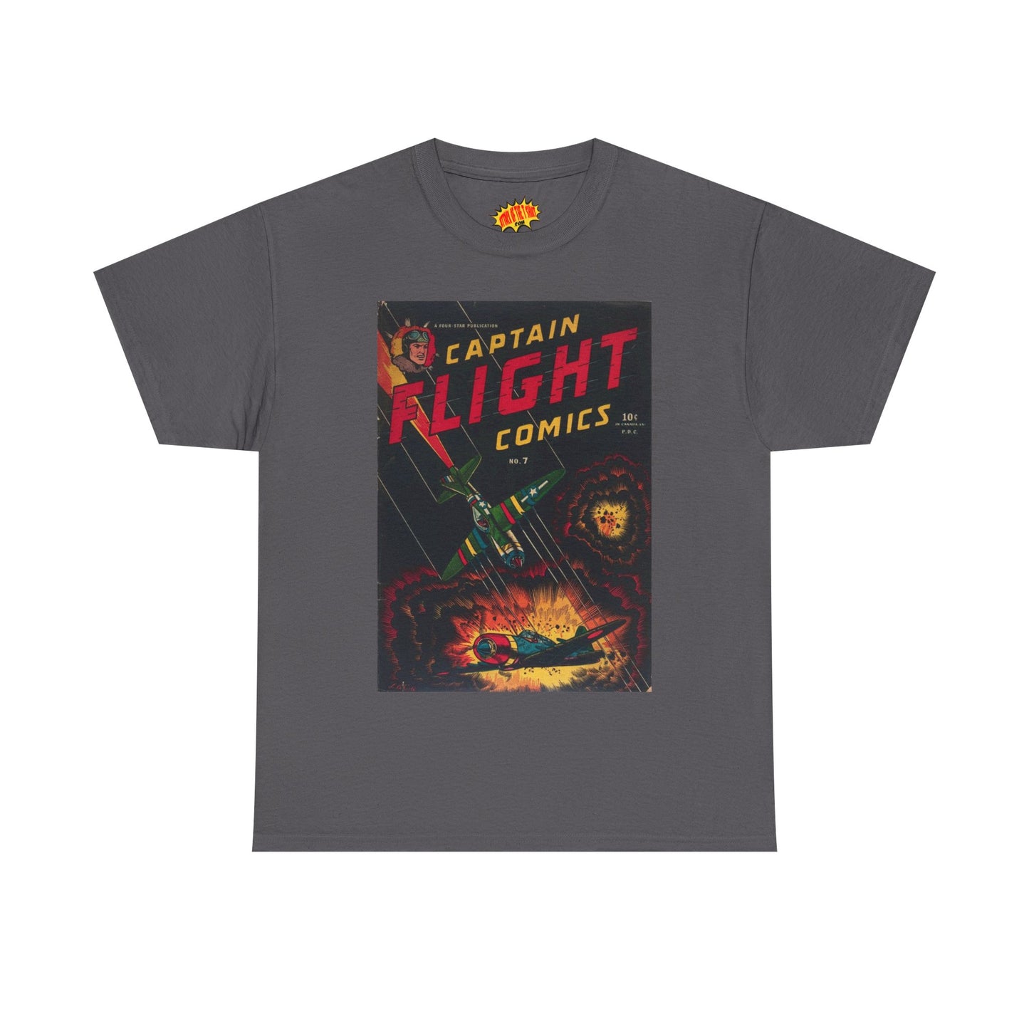 Captain Flight No. 7 Comic Tee Shirt *Multiple Colors*