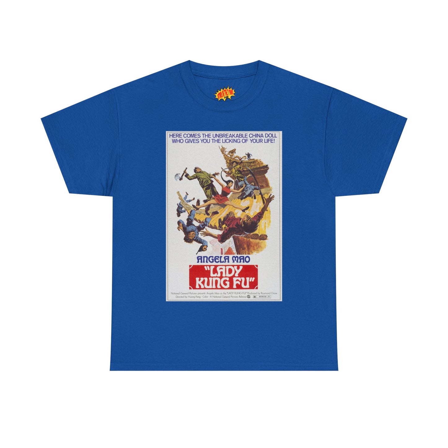 Lady Kung-Fu Movie Poster T-Shirt *Multiple Colors*