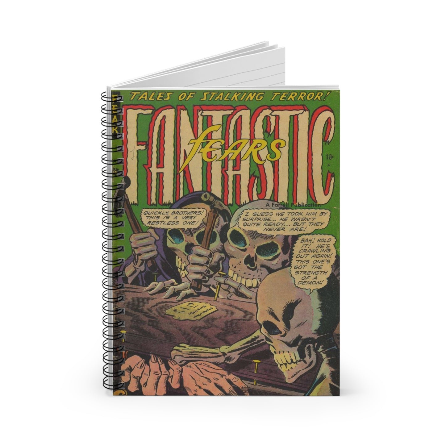 Fantastic Fears January Spiral Notebook