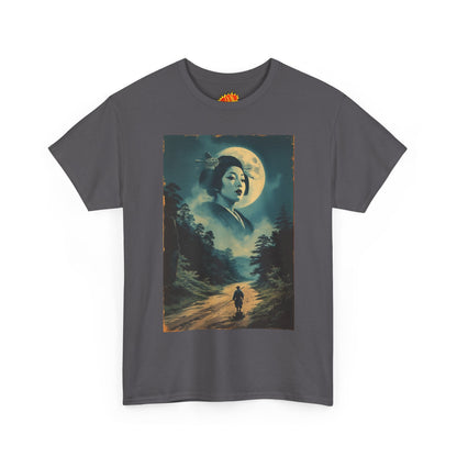Traveller w/Full Moon Cloud Woman T-Shirt
