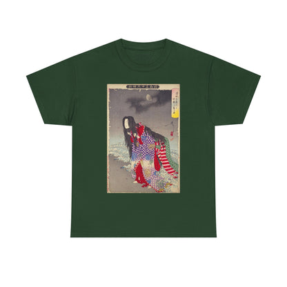 Kiyohime - 36 Ghosts Yoshitoshi Heavy Cotton Tee Many Sizes and Colors Available