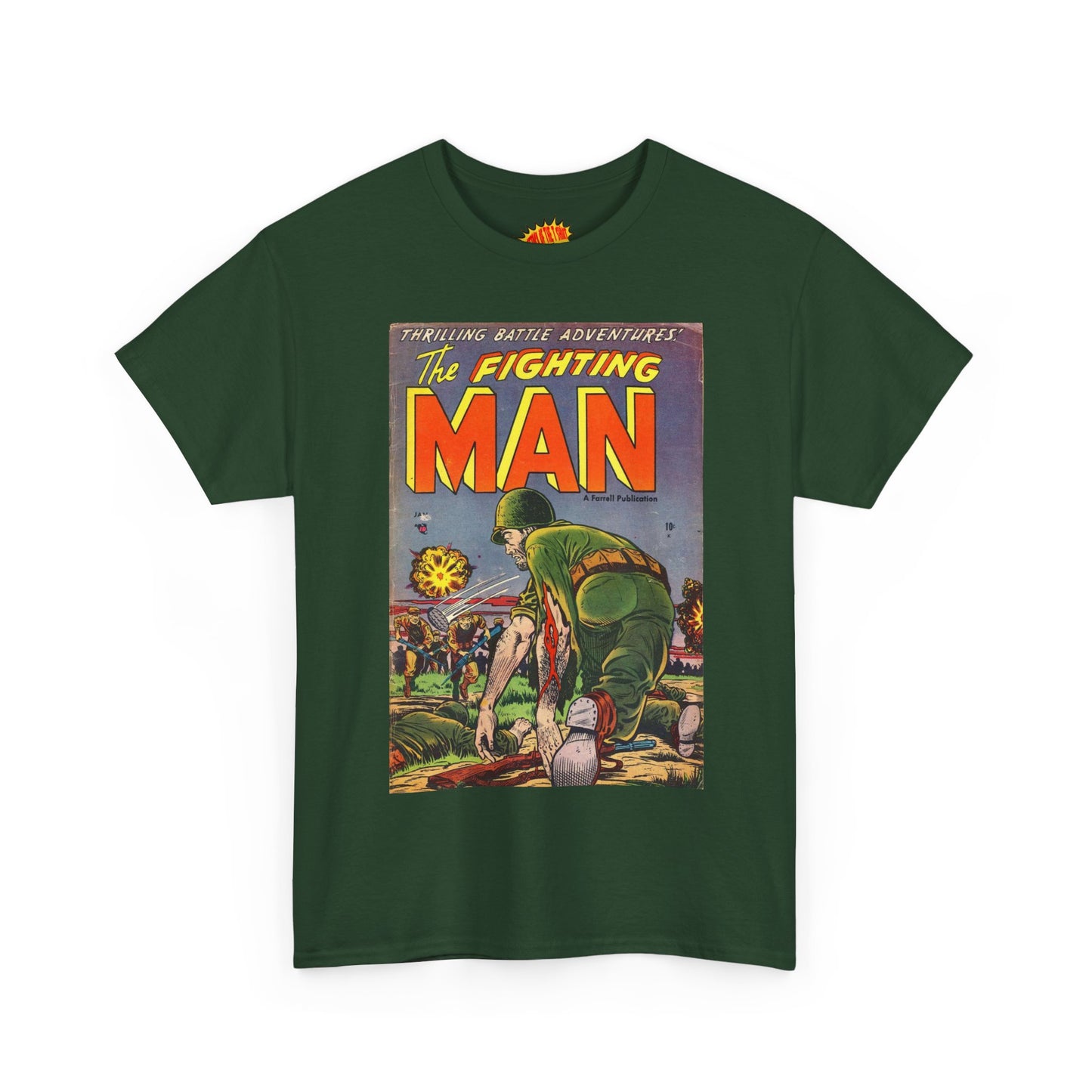 The Fighting Man January Comic Tee Shirt *Multiple Colors*