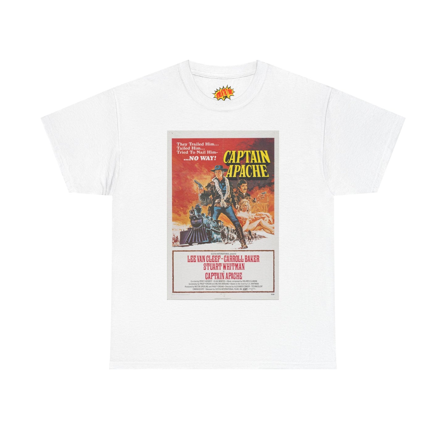 Captain Apache Movie Poster T-Shirt *Multiple Colors*