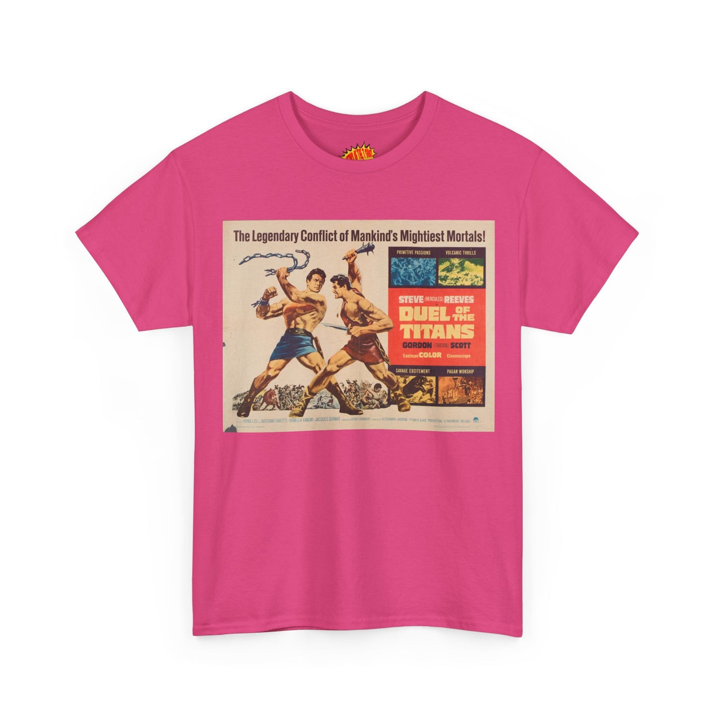 Duel of the Titans Movie Poster T-Shirt *Multiple Colors*