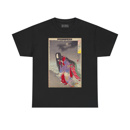 Kiyohime - 36 Ghosts Yoshitoshi Heavy Cotton Tee Many Sizes and Colors Available