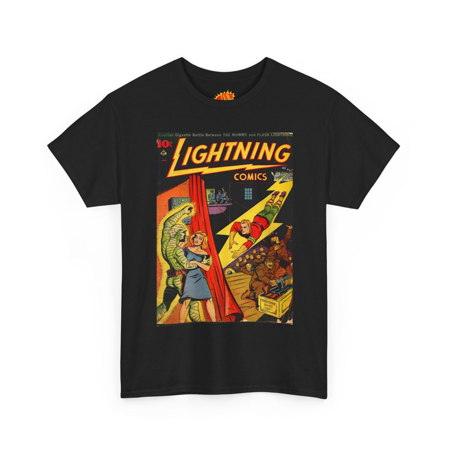 Lightning Comics April Comic Tee Shirt *Multiple Colors*