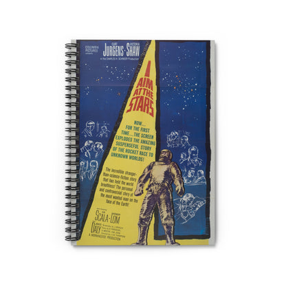 I Aim at the Stars - Vintage Movie Poster Notebook