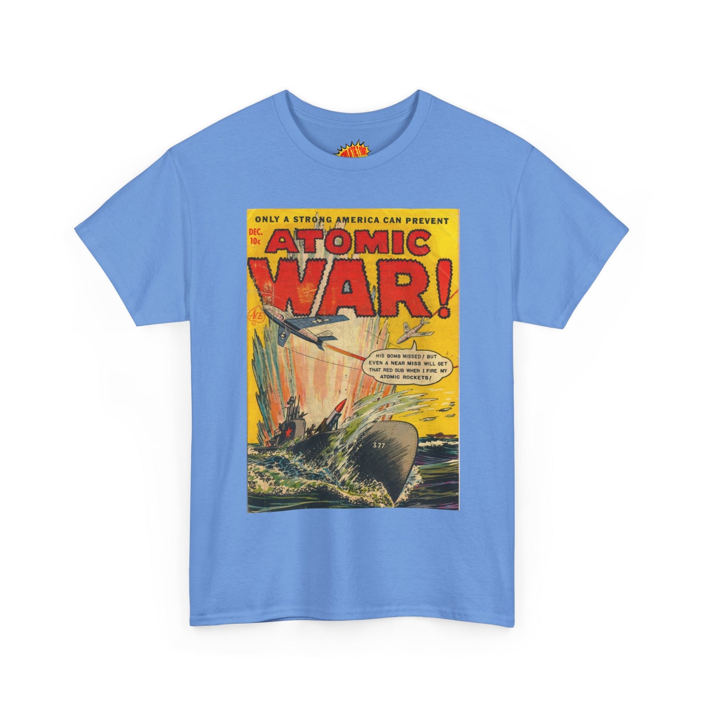 Atomic War Dec. Comic Tee Shirt *Multiple Colors*