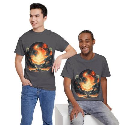 Moonscape w/Clouds Graphic Tee Shirt