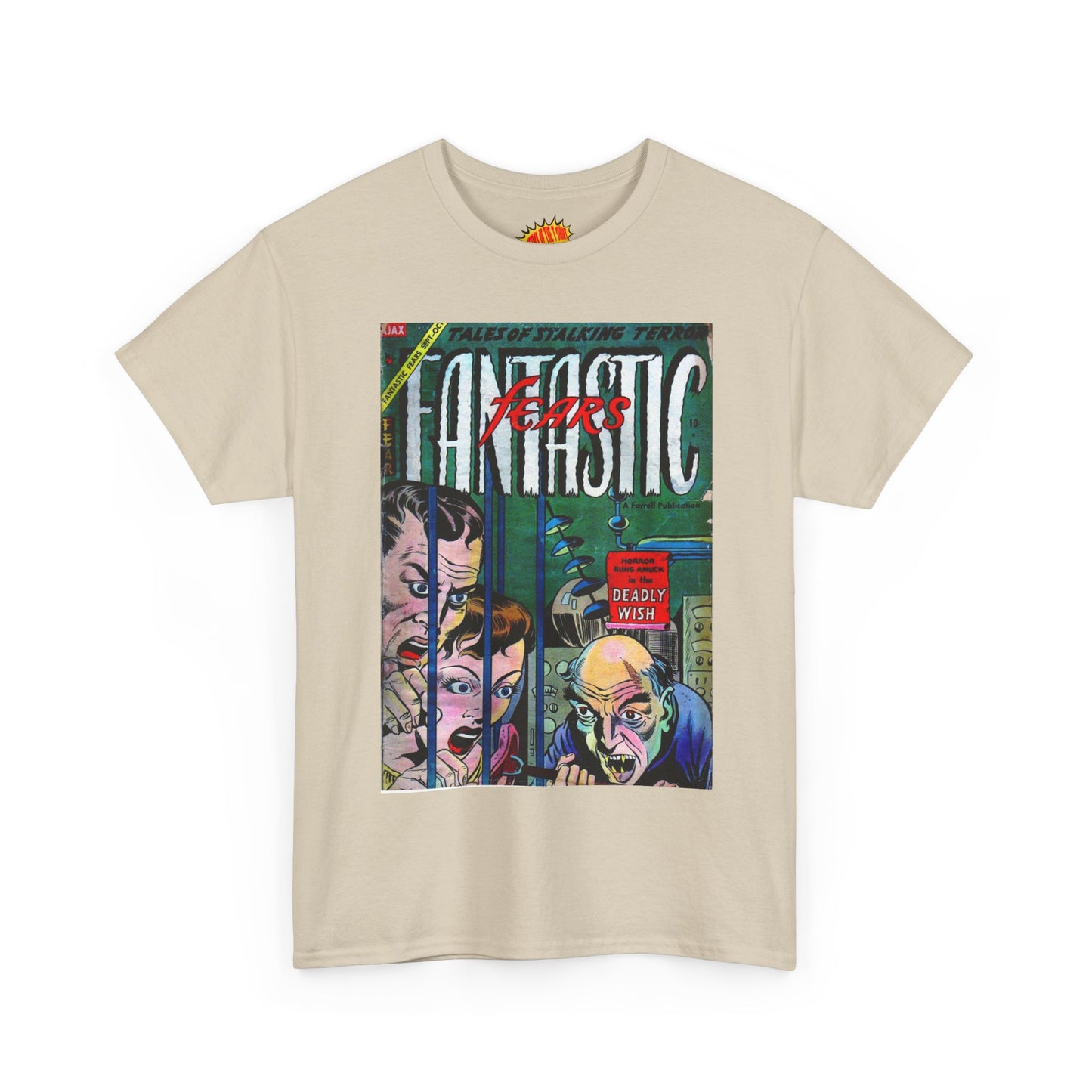 Fantastic Fears September - October Comic Tee Shirt *Multiple Colors*