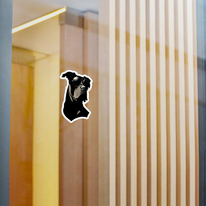 Dog with Sunglasses Durable Vinyl Decal Sticker