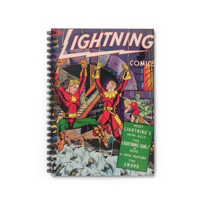 Lightning Comics June Spiral Notebook