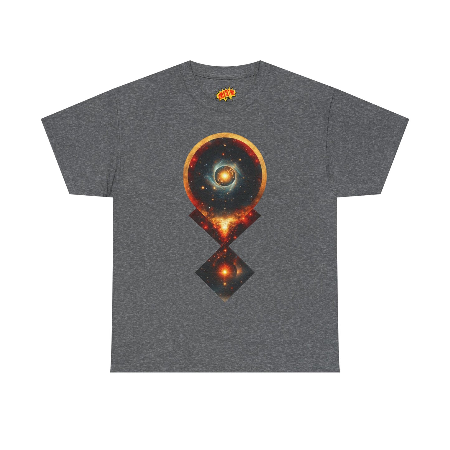 Geometric Space Nebula Graphic Art Tee Shirt *Multiple Colors*