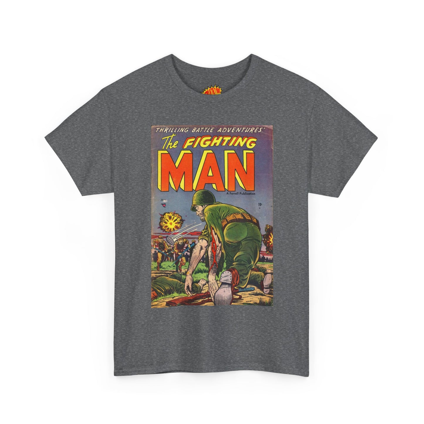 The Fighting Man January Comic Tee Shirt *Multiple Colors*