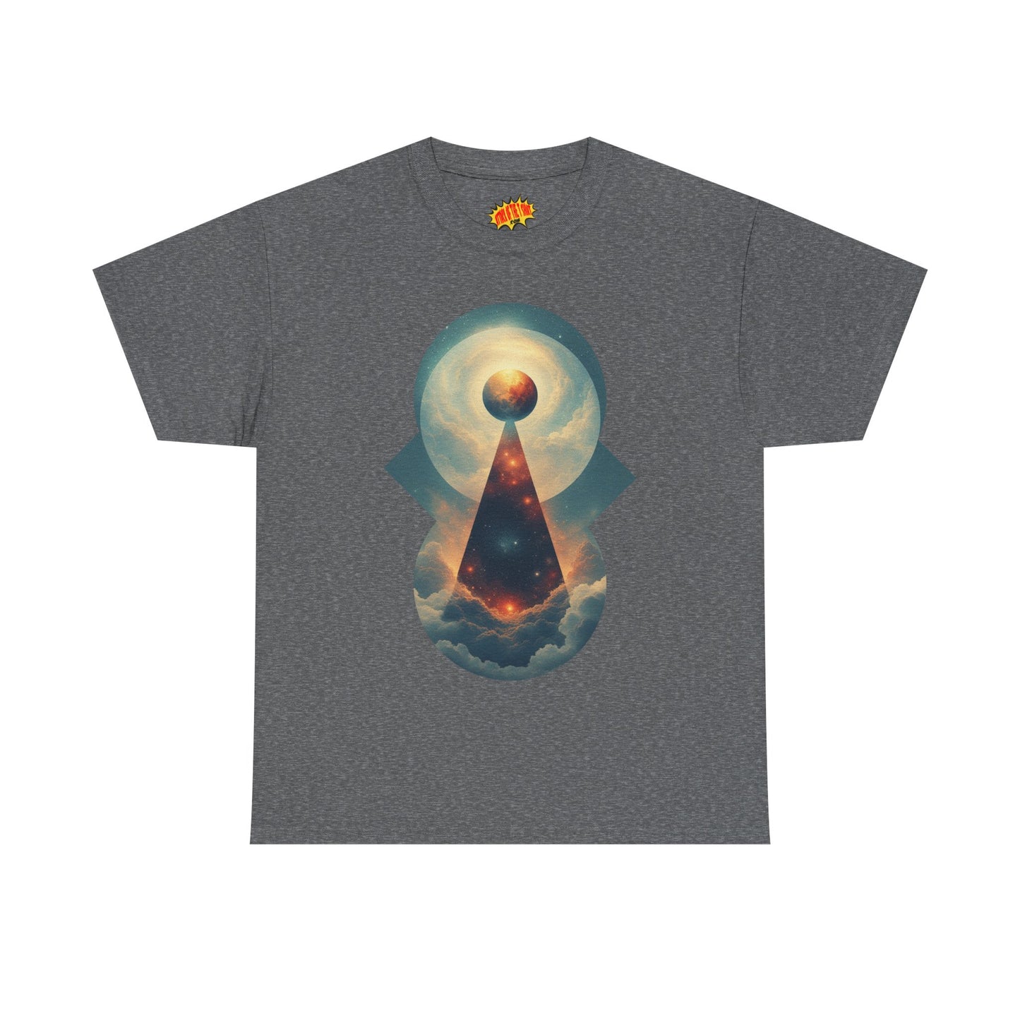 Geometric Galaxy Graphic Space Art Tee Shirt *Multiple Colors*