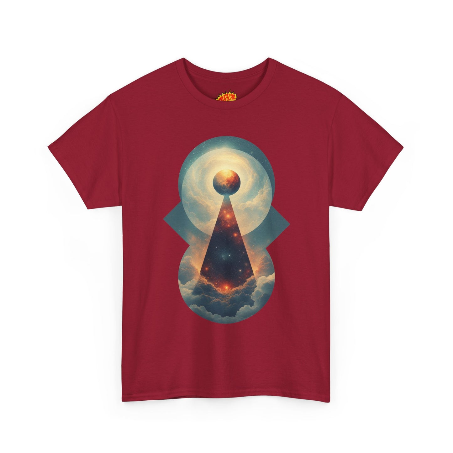 Geometric Galaxy Graphic Space Art Tee Shirt *Multiple Colors*