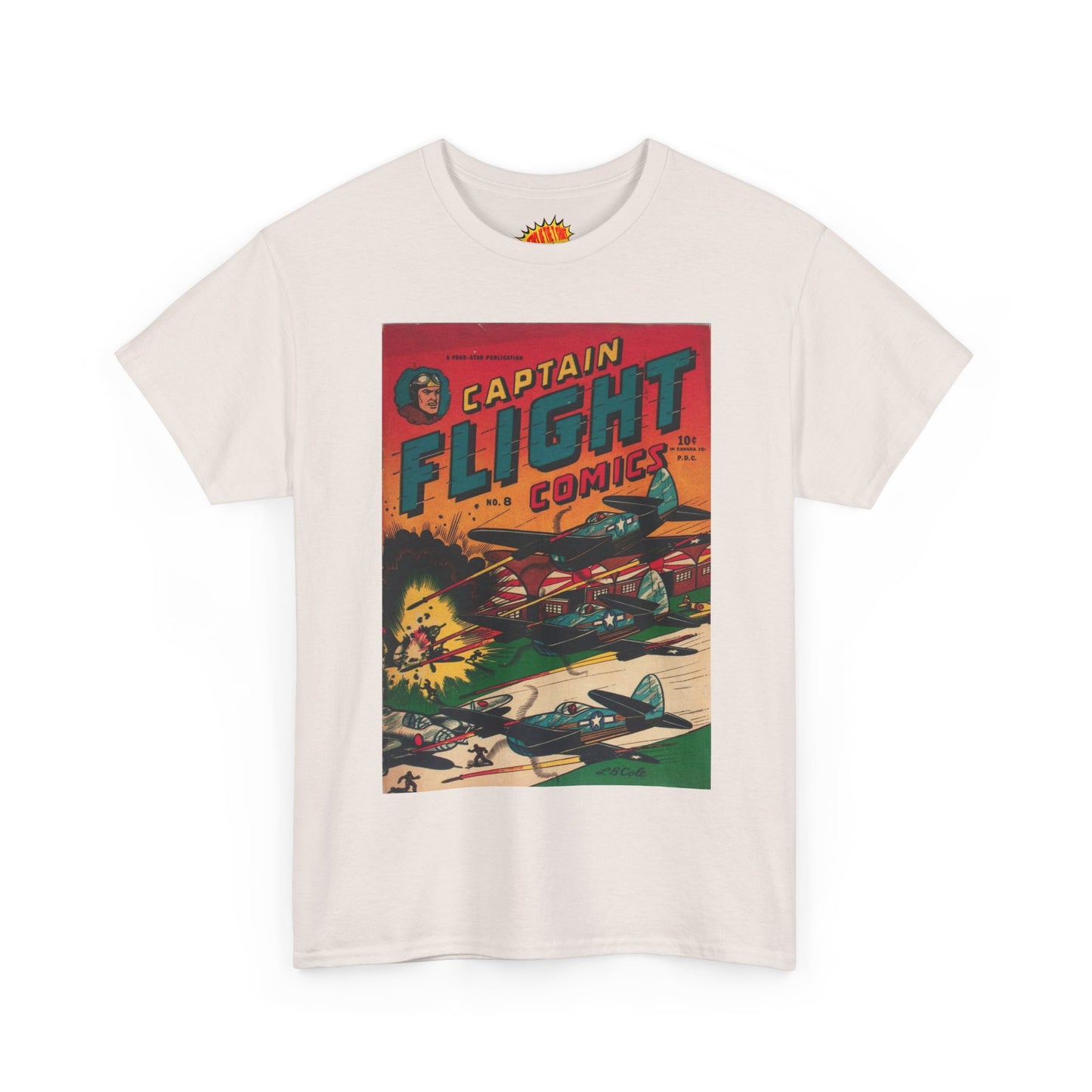 Captain Flight No. 8 Comic Tee Shirt *Multiple Colors*
