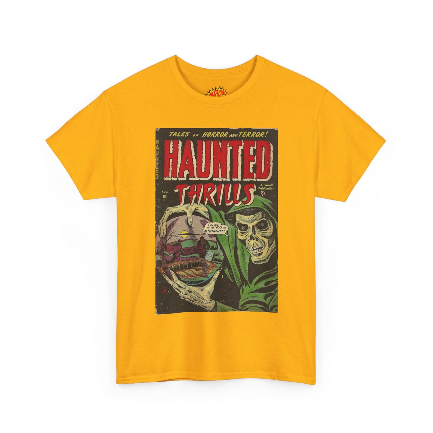 Haunted Thrills August Comic Tee Shirt *Multiple Colors*