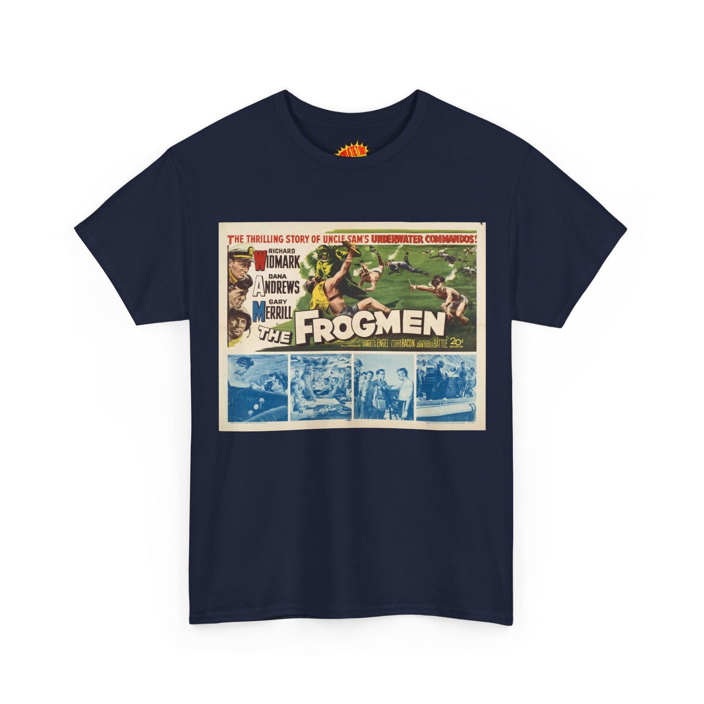 The Frogmen Movie Poster T-Shirt *Multiple Colors*