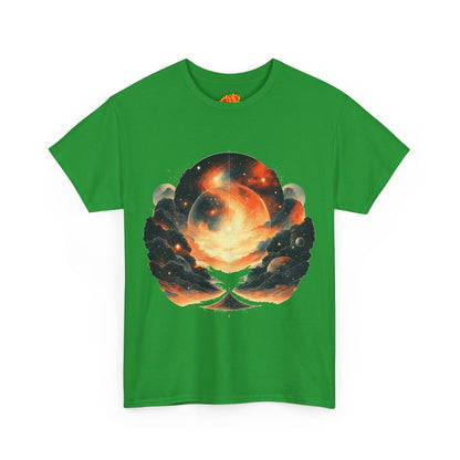 Moonscape w/Clouds Graphic Tee Shirt