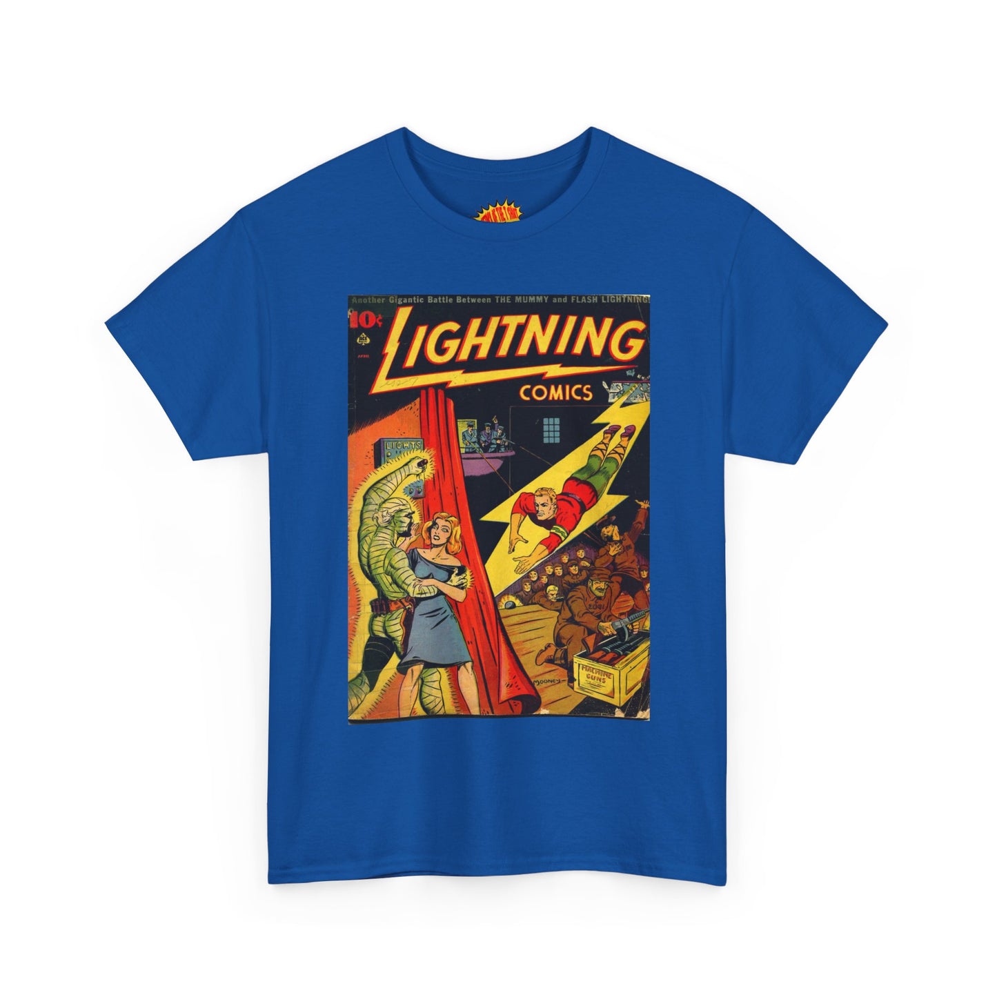 Lightning Comics April Comic Tee Shirt *Multiple Colors*
